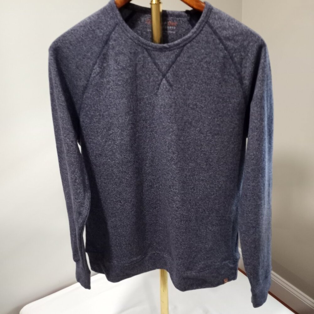 COPPER & OAK BLUE- GREY ENDURANCE ATHLETIC WEAR LONG SLEEVE MEN SIZE L